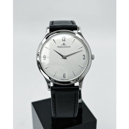 (SOLD!!) 34mm • JLC Jaeger-LeCoultre Master Ultra-Thin Manual Winding Sapphire Back